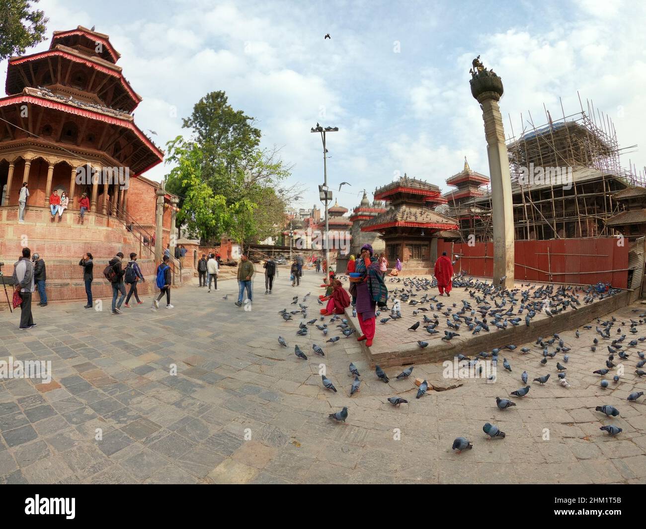 Kathmandu Durbar Square Stock Photo - Alamy