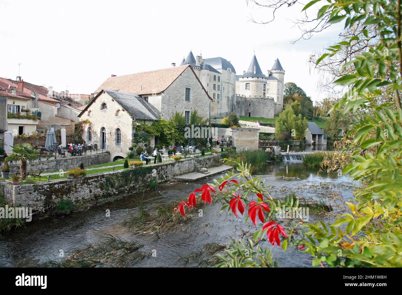 Château de Verteuil, Charente, France Stock Photo