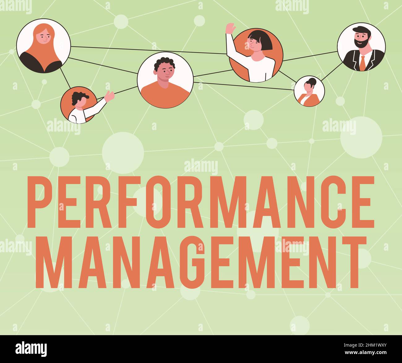 Overall Performance Sign Inspiration showing sign Performance Management. Internet Concept ...