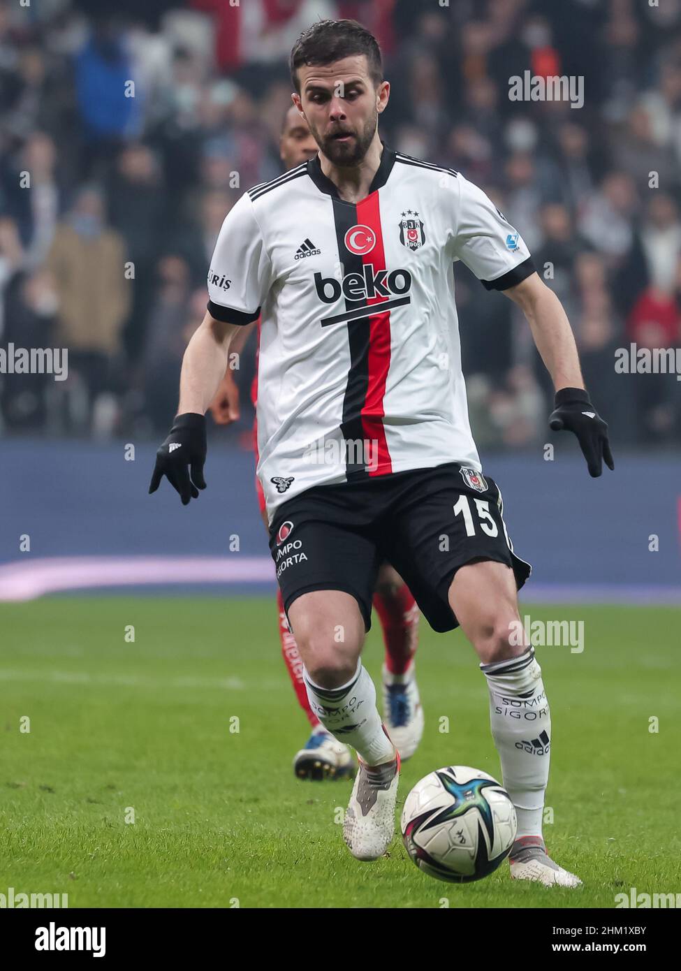 ISTANBUL, TURKEY - NOVEMBER 6: Miralem Pjanic of Besiktas JK during the  Super Lig match between Besiktas