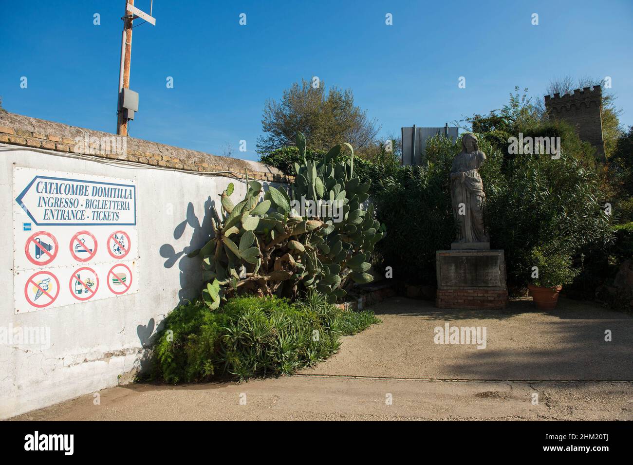 Rome, Italy 16/11/2015: Domitilla Catacomb. © Andrea Sabbadini Stock Photo