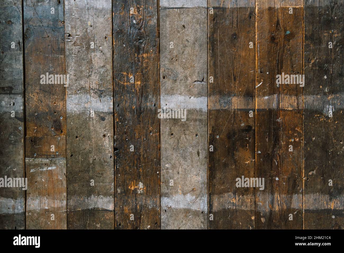 Old wood planks texture background Stock Photo