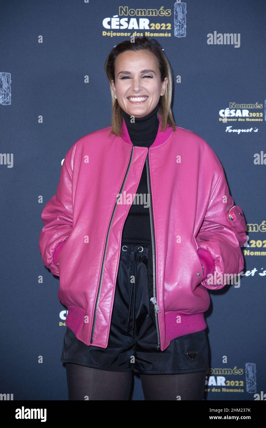 Julia Ducournau attending the Cesar 2022 Nomines Lunch at Le Fouquet's restaurant in Paris, France on February 06, 2022. Photo by Aurore Marechal/ABACAPRESS.COM Stock Photo