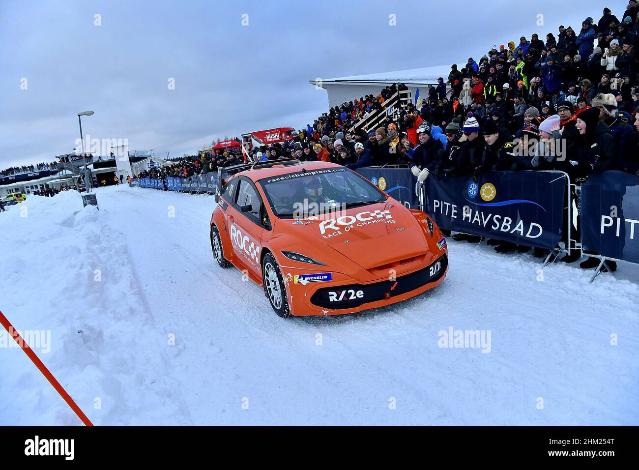 05.02.2022, , Pite Havsbad Piteå, ROC - Race of Champions 2022 , in the ...