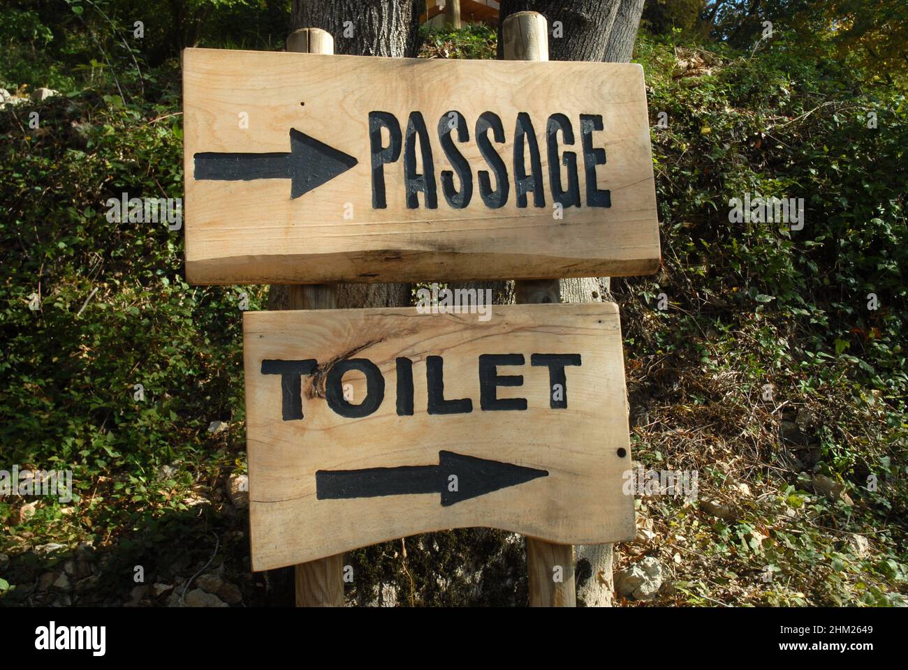 Waterfall waterfalls sign signs hi-res stock photography and images - Alamy