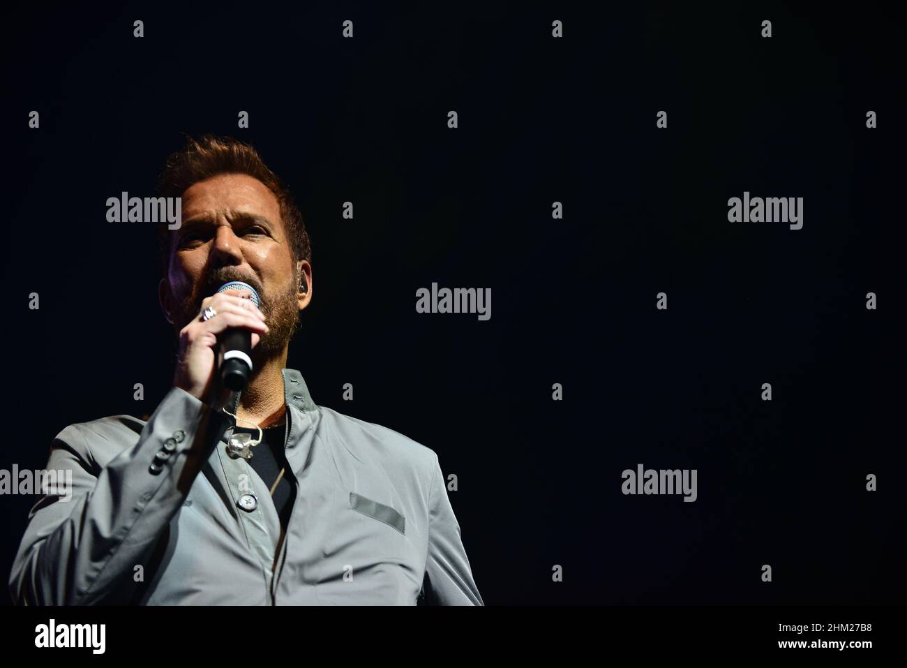 MIAMI, FL - FEBRUARY 05: Willy Chirino performs live on stage at James L. Knight Center on February 05, 2022 in Miami, Florida. (Photo by JL/Sipa USA) Credit: Sipa USA/Alamy Live News Stock Photo