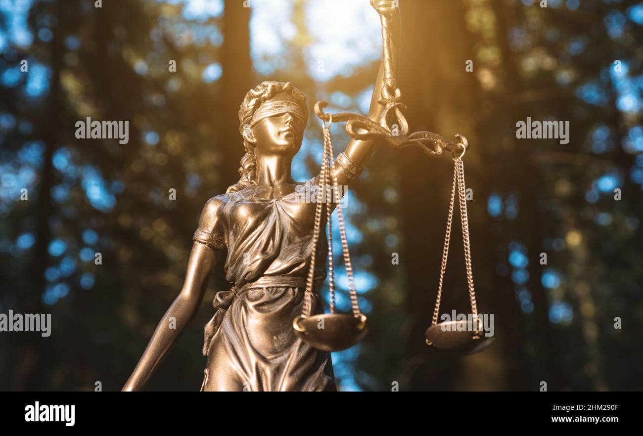 Lady Justice Statue Stock Photo Alamy