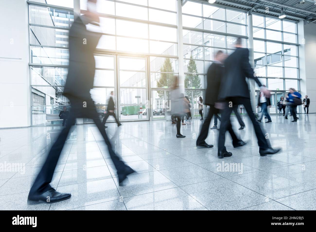 Walking business people trade hi-res stock photography and images - Alamy