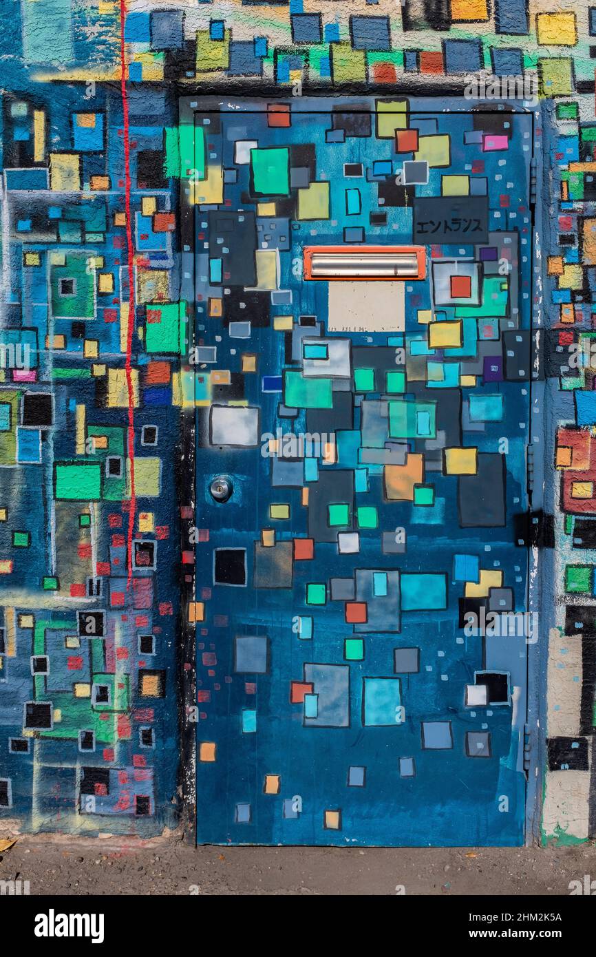 abstract wall art "Untitled" by Ben Harrison &T.J. Meade downtown