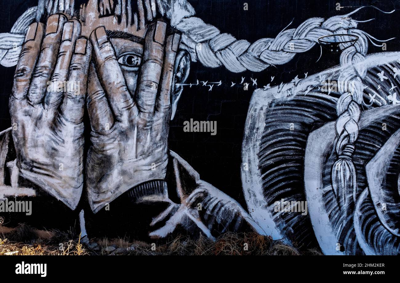 Albuquerque, New Mexico street art Stock Photo - Alamy