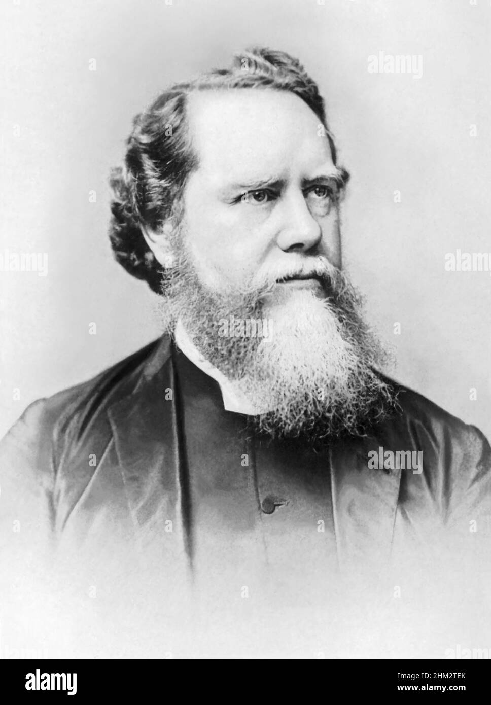 James Hudson Taylor (1832-1905), British Protestant Christian missionary to China and founder (in 1865) of the China Inland Mission. Photo c1885. Stock Photo