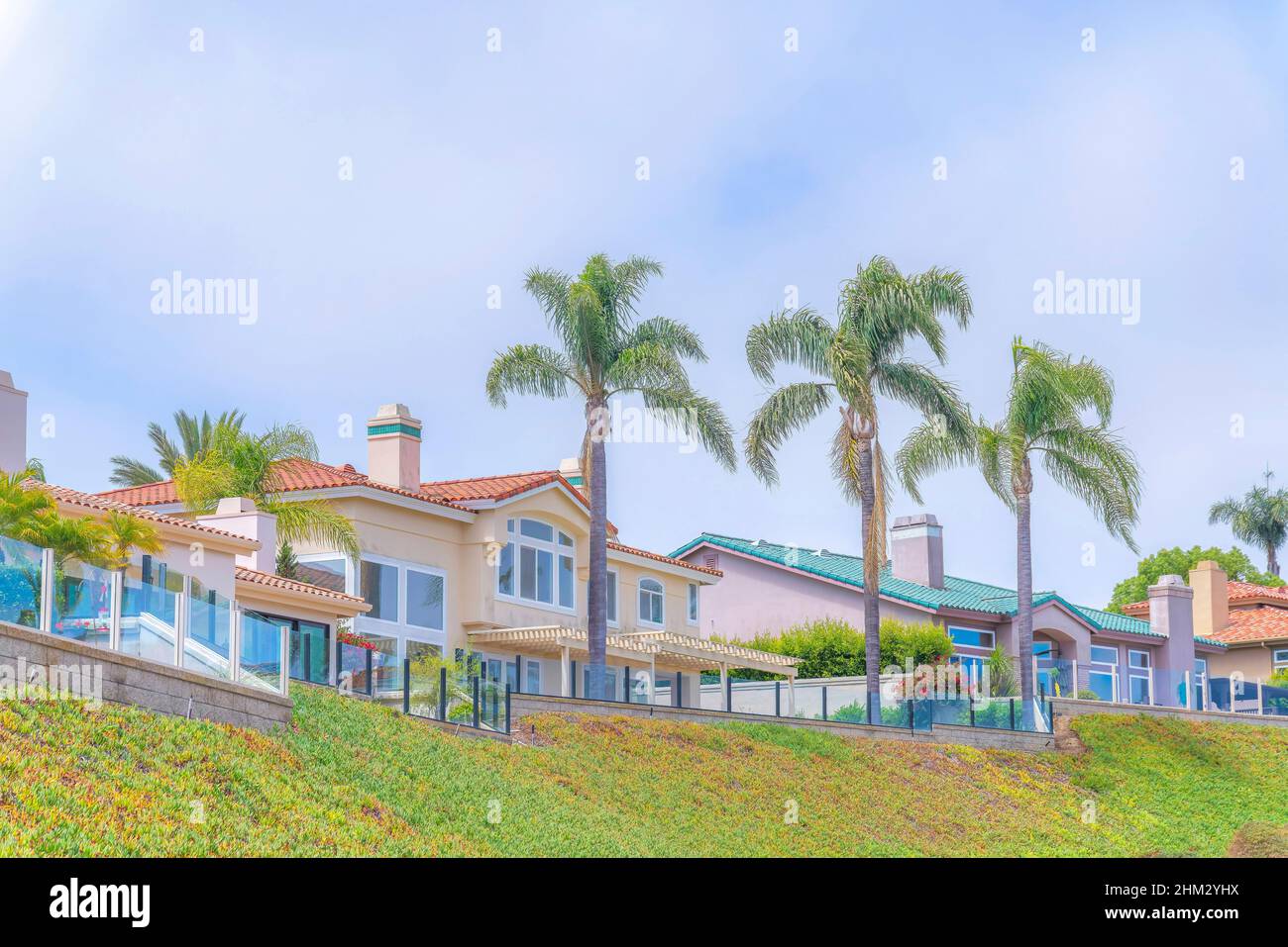 Laguna Niguel mountain residences at Southern California Stock Photo ...