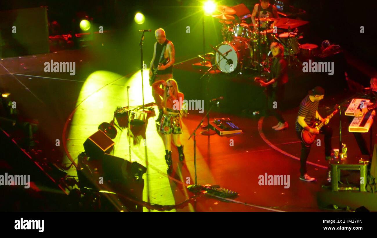 Inglewood, California, USA 15th January 2022 Singer Avril Lavigne