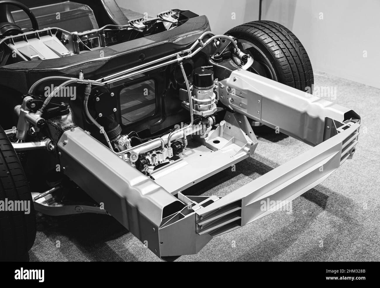 front bumper engine cover box shaped metal body, high impact resistance