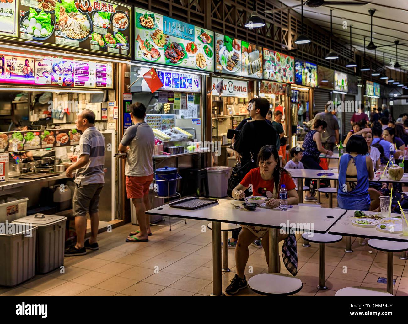 Lau pa sat hawker market hires stock photography and images Alamy