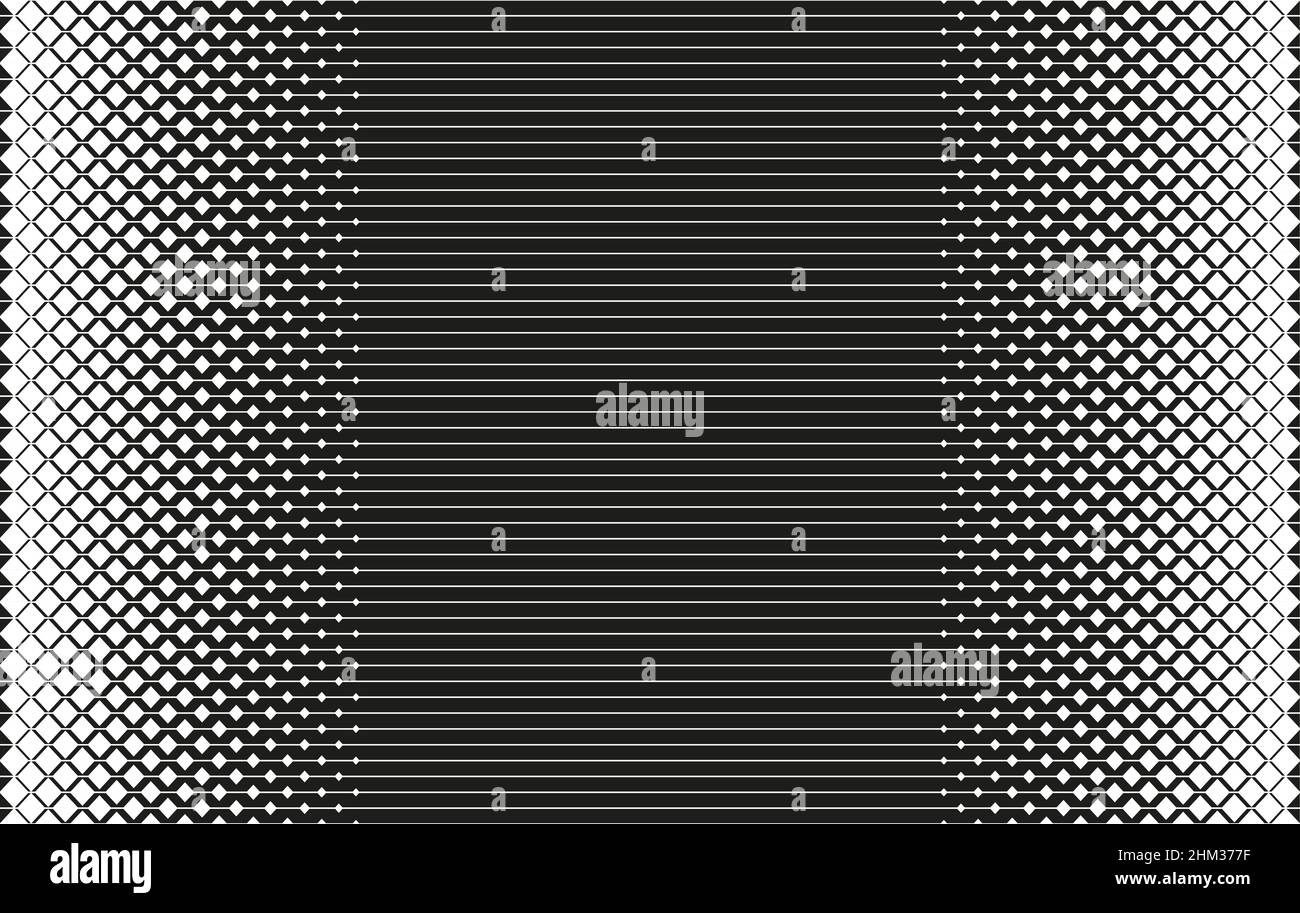 Abstract Geometric Triangle Design Halftone Vector Pattern Stock Vector