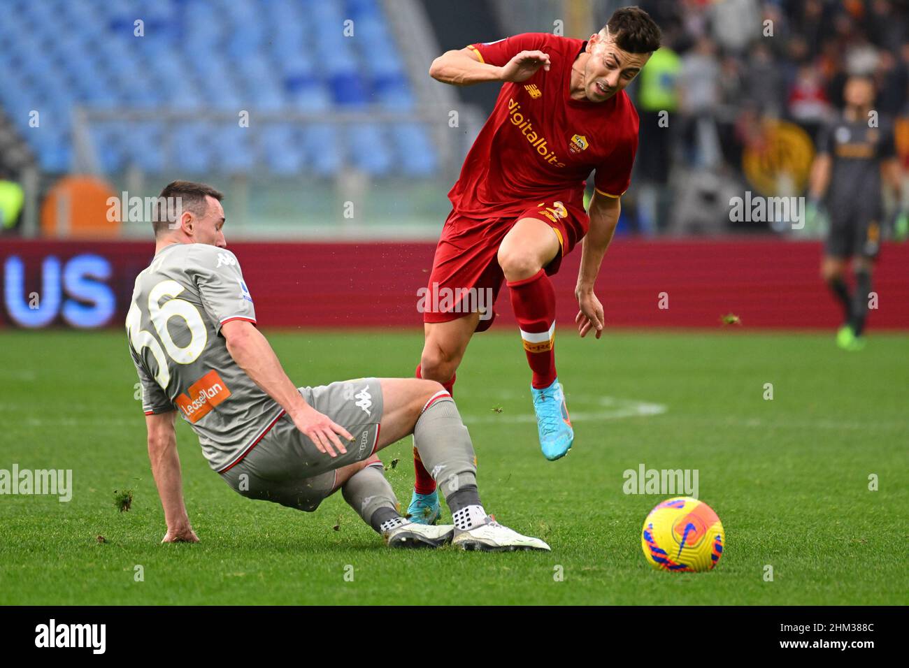 Roma Beat Genoa