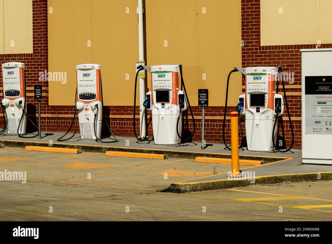 Electric Vehicle Charging Point in the City of Ballarat Victoria