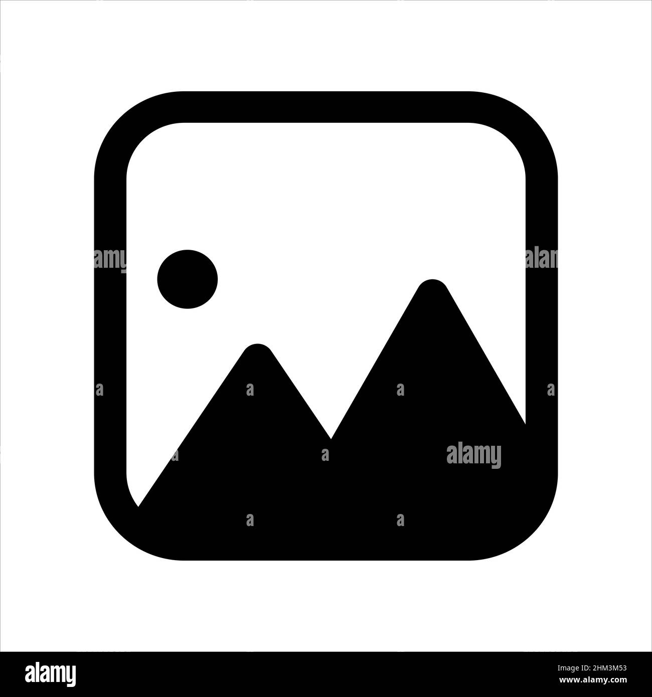 Image vector icon. Vector illustration Stock Vector Image & Art - Alamy