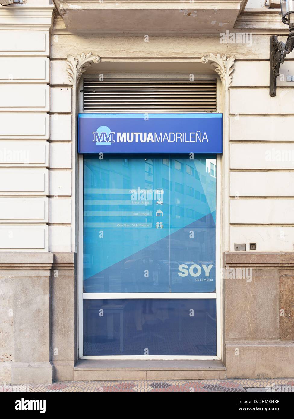 VALENCIA, SPAIN FEBRUARY 02, 2022 Mutua Madrileña is a VALENCIA, SPAIN FEBRUARY 02, 2022 Mutua Madrileña is a