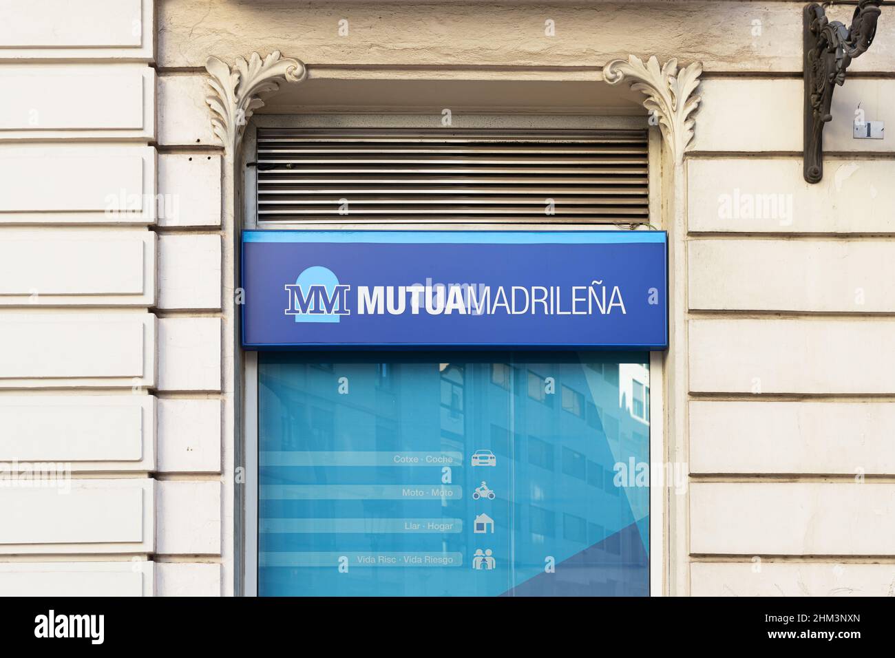 VALENCIA, SPAIN FEBRUARY 02, 2022 Mutua Madrileña is a