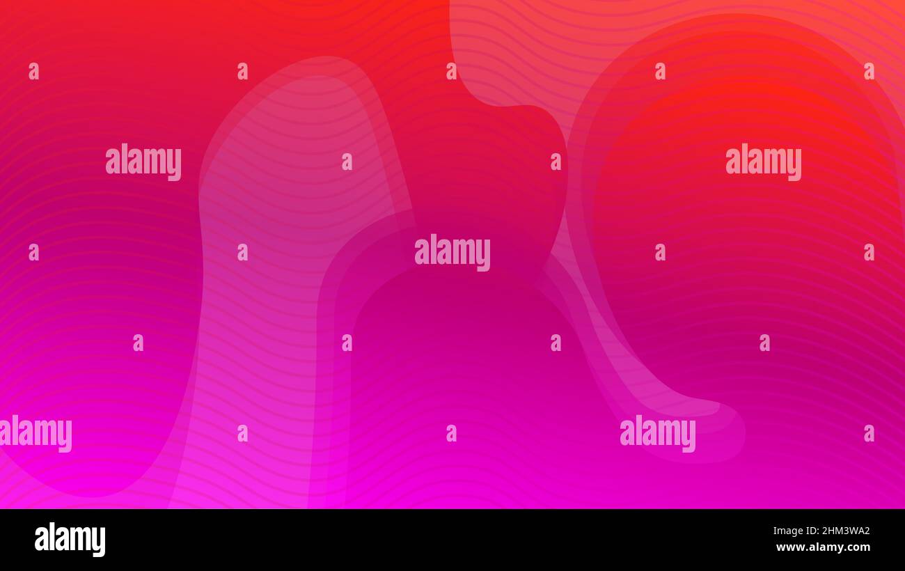 Pink abstract background with minimalistic wave design Stock Vector