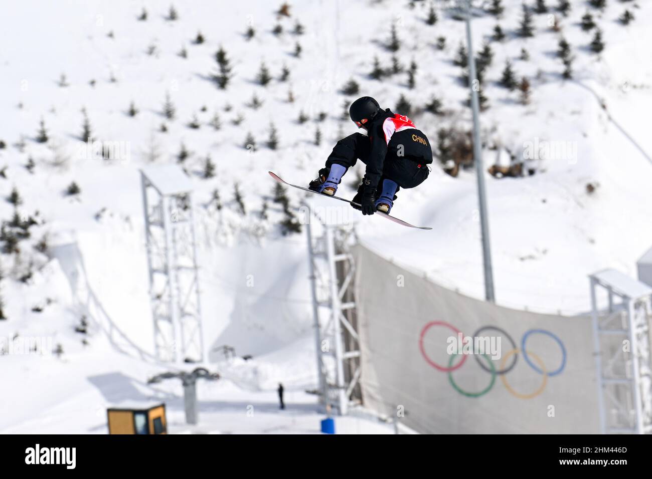 Su Yiming (CHN) Silver Medal during the Olympic Winter Games Beijing