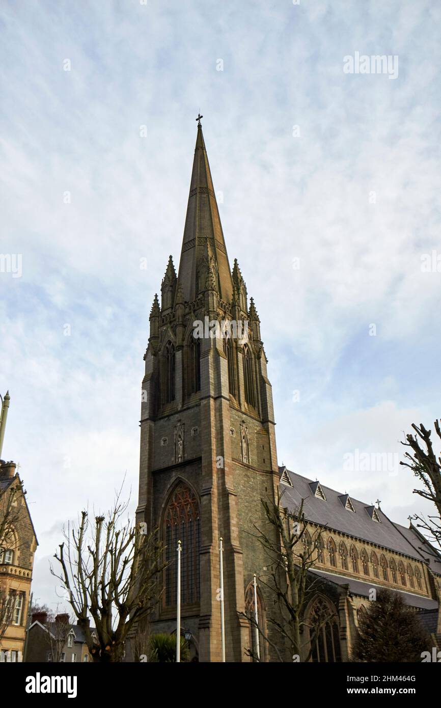 St Eugenes roman catholic Cathedral Derry Londonderry northern ireland Stock Photo