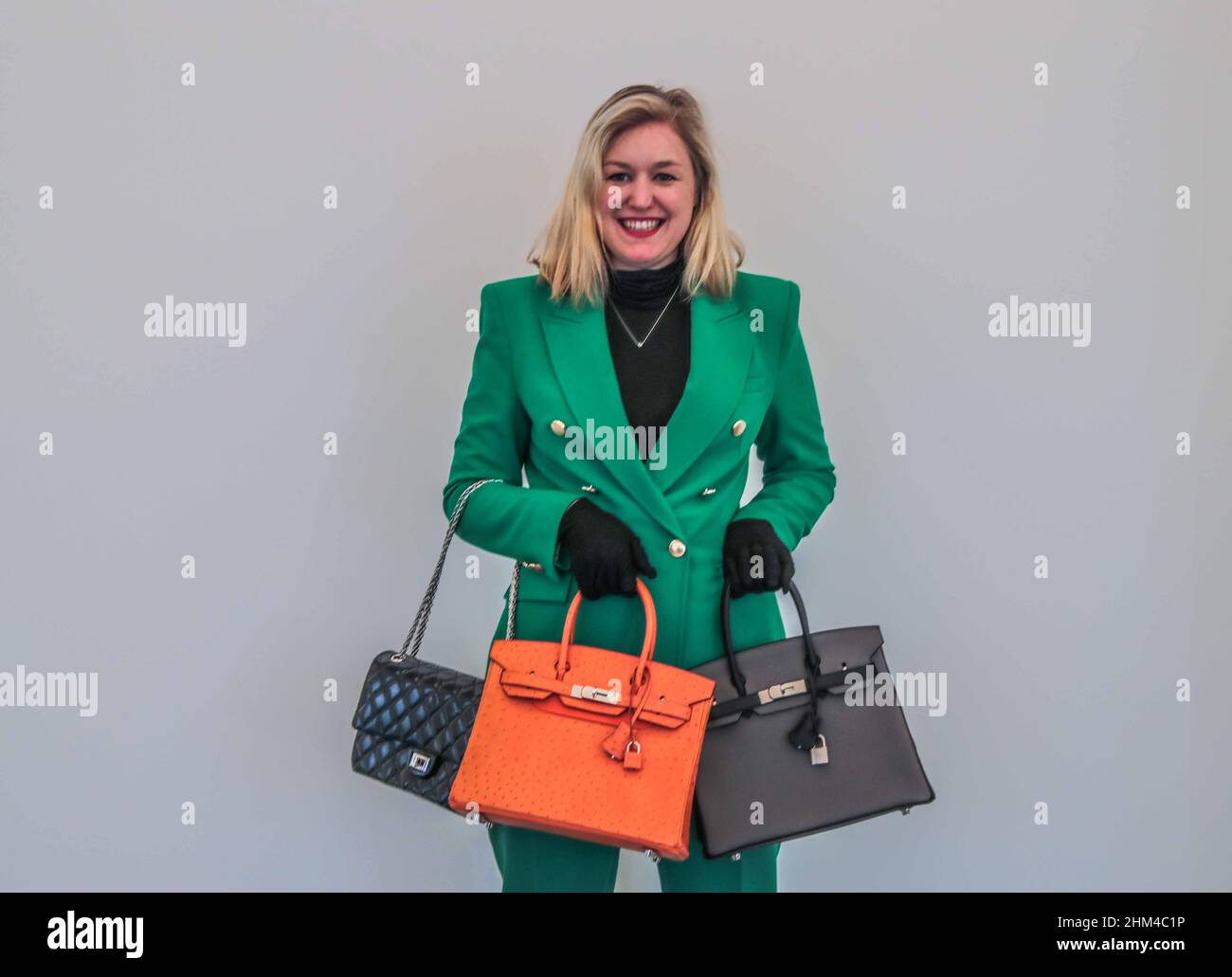 Chanel bag black hi-res stock photography and images - Page 2 - Alamy