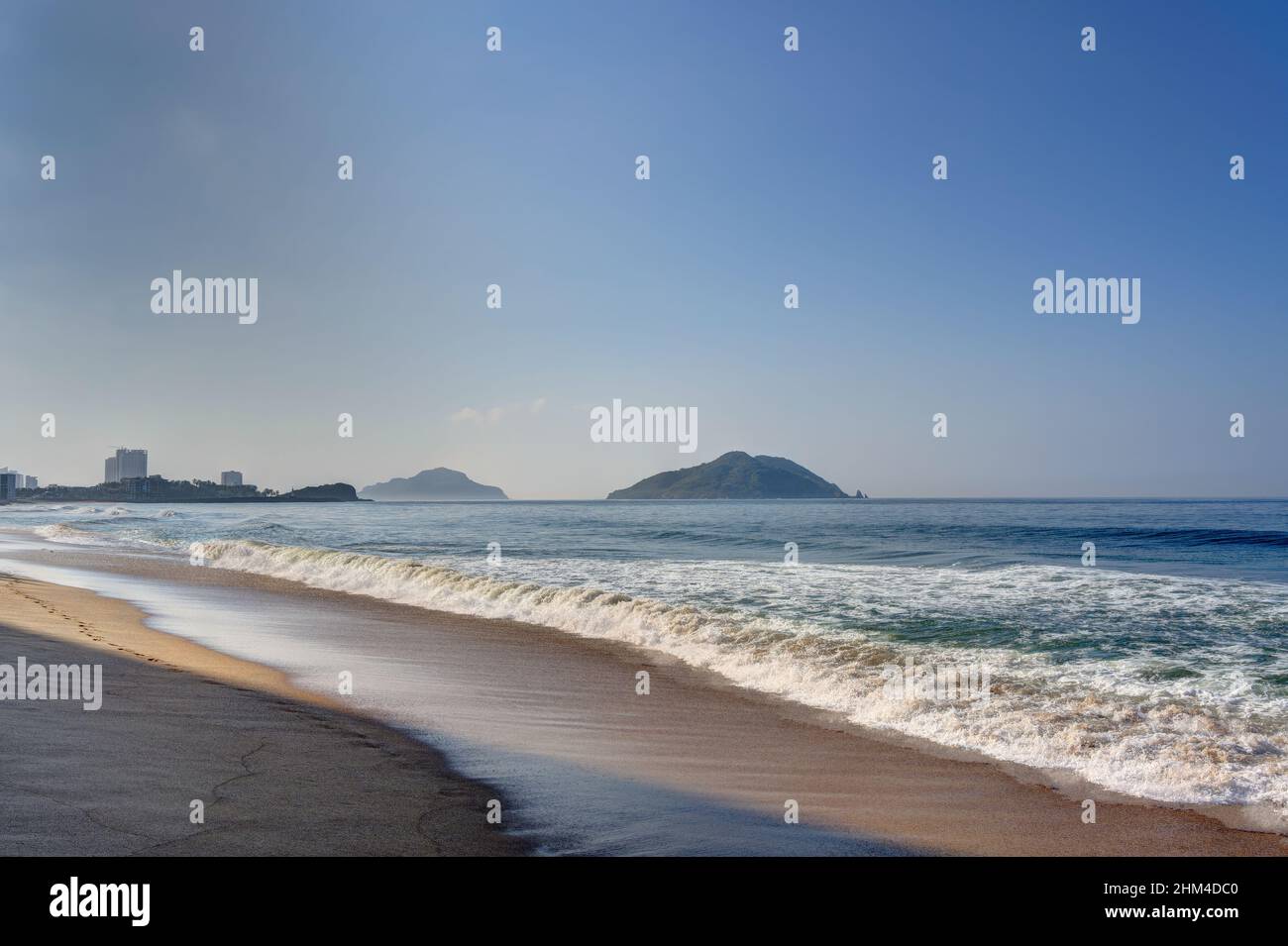 Beach in Mazatlan, Mexico Stock Photo Alamy