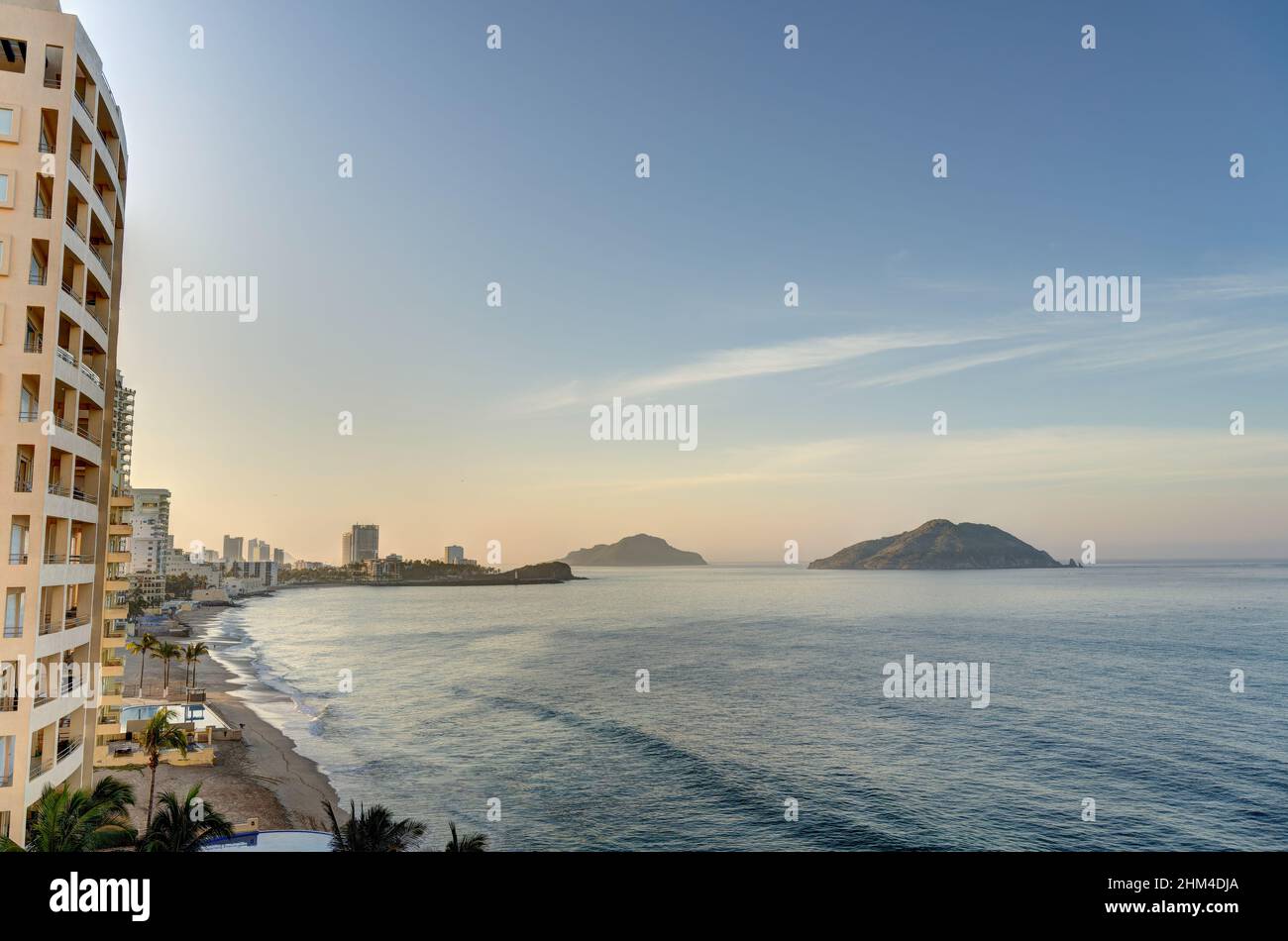 Beach in Mazatlan, Mexico Stock Photo Alamy