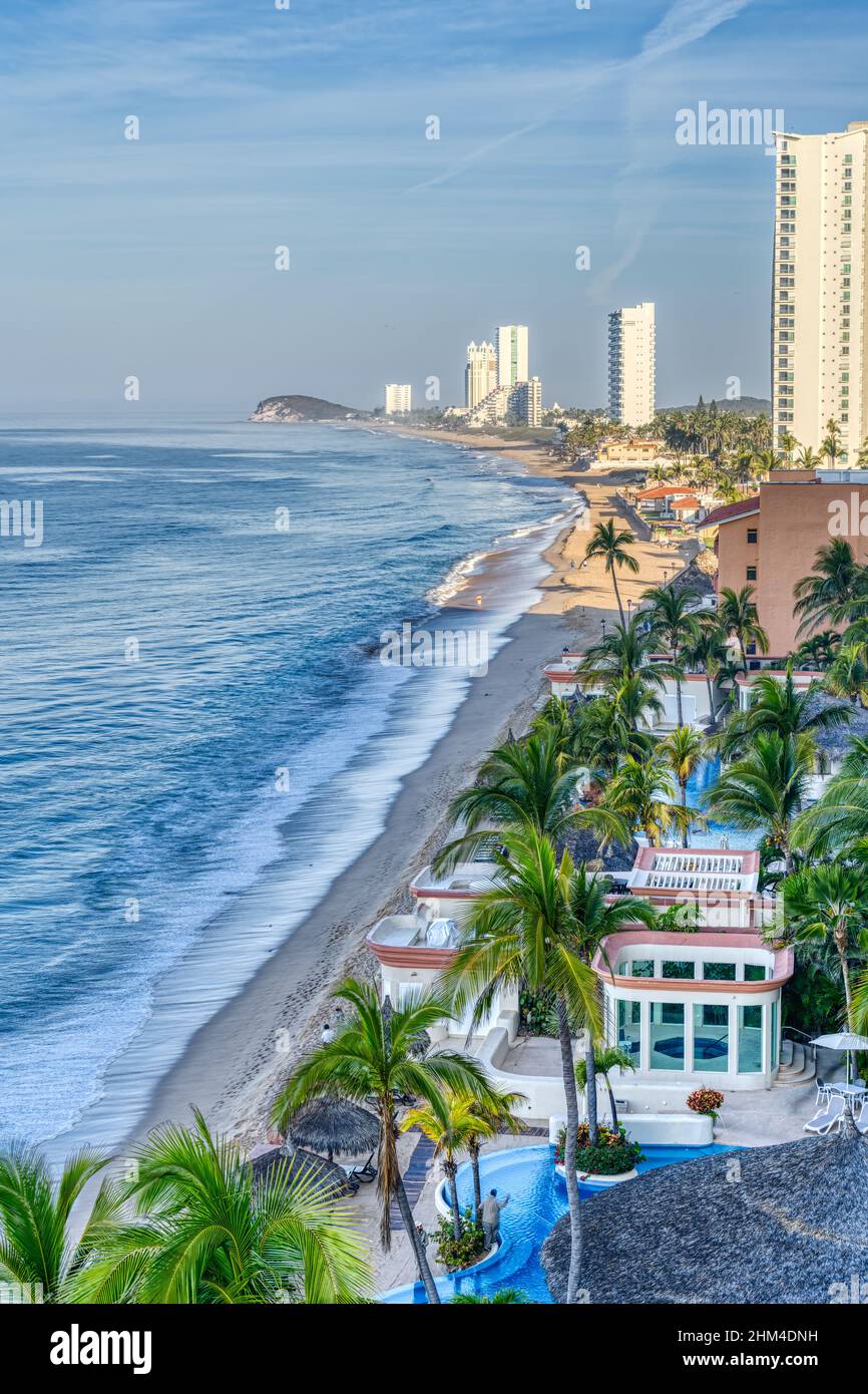 Beach in Mazatlan, Mexico Stock Photo Alamy