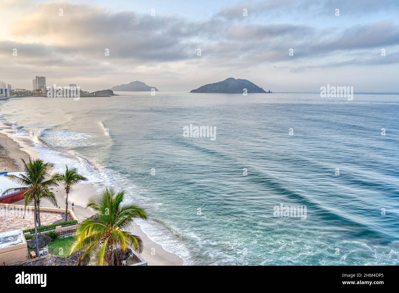 Beach in Mazatlan, Mexico Stock Photo Alamy