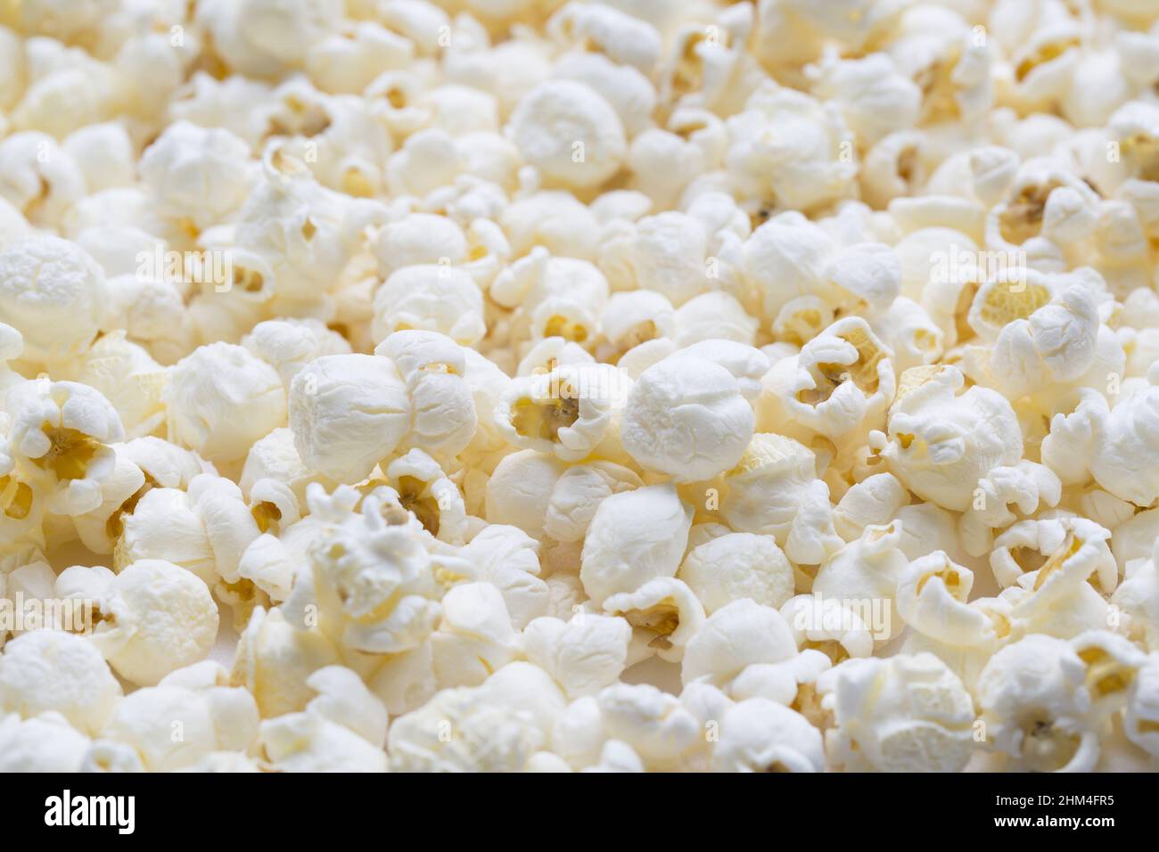 salted popcorn, texture background Stock Photo Alamy