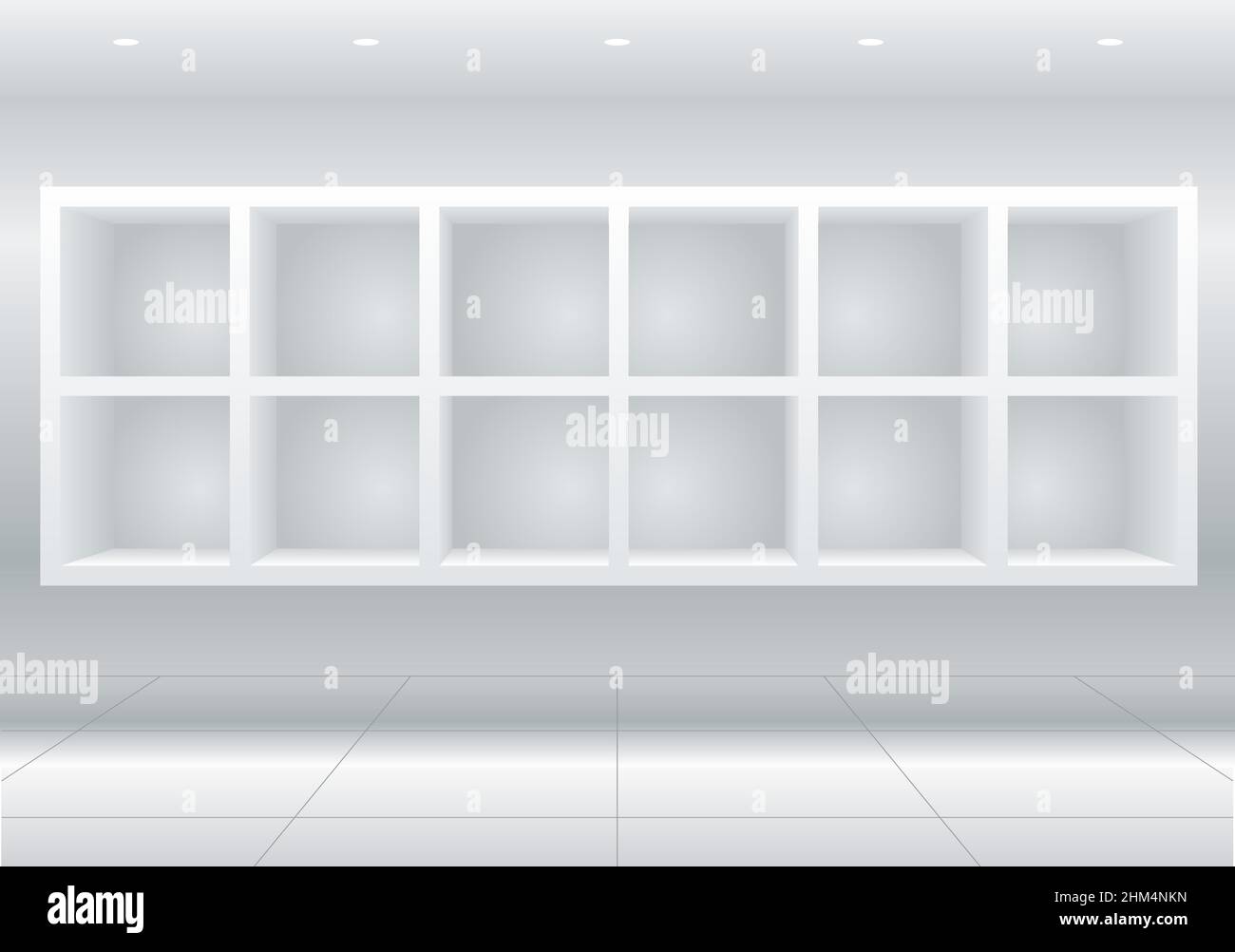 Display Case Vector Image Supermarket cases Stock Vector Images - Alamy