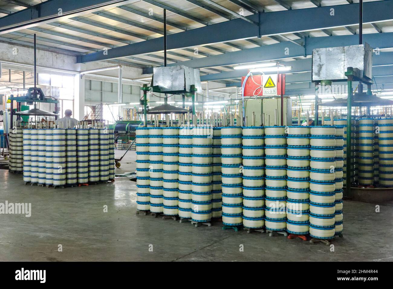 Silk processing hi-res stock photography and images - Alamy