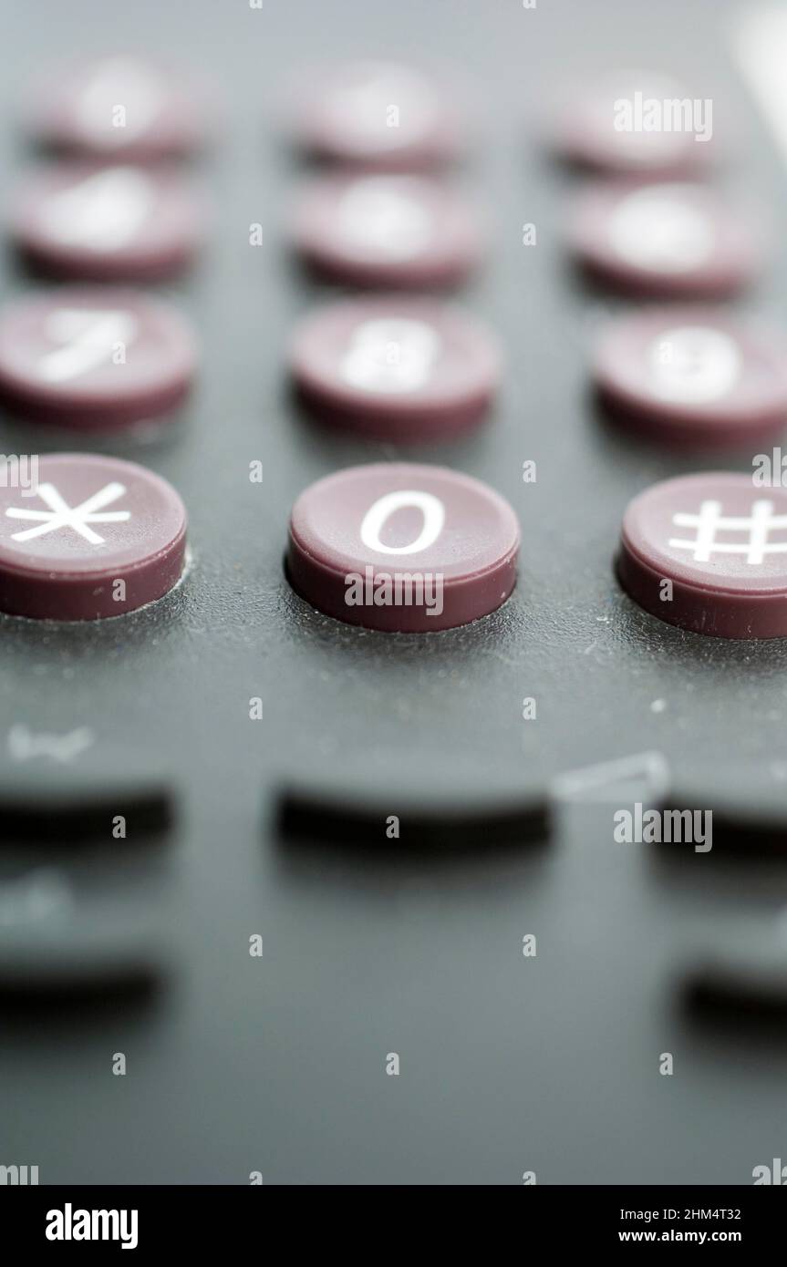 Close-Up Of A Keypad, Credit:Photoshot Creative / Stuart Cox / Avalon Stock Photo