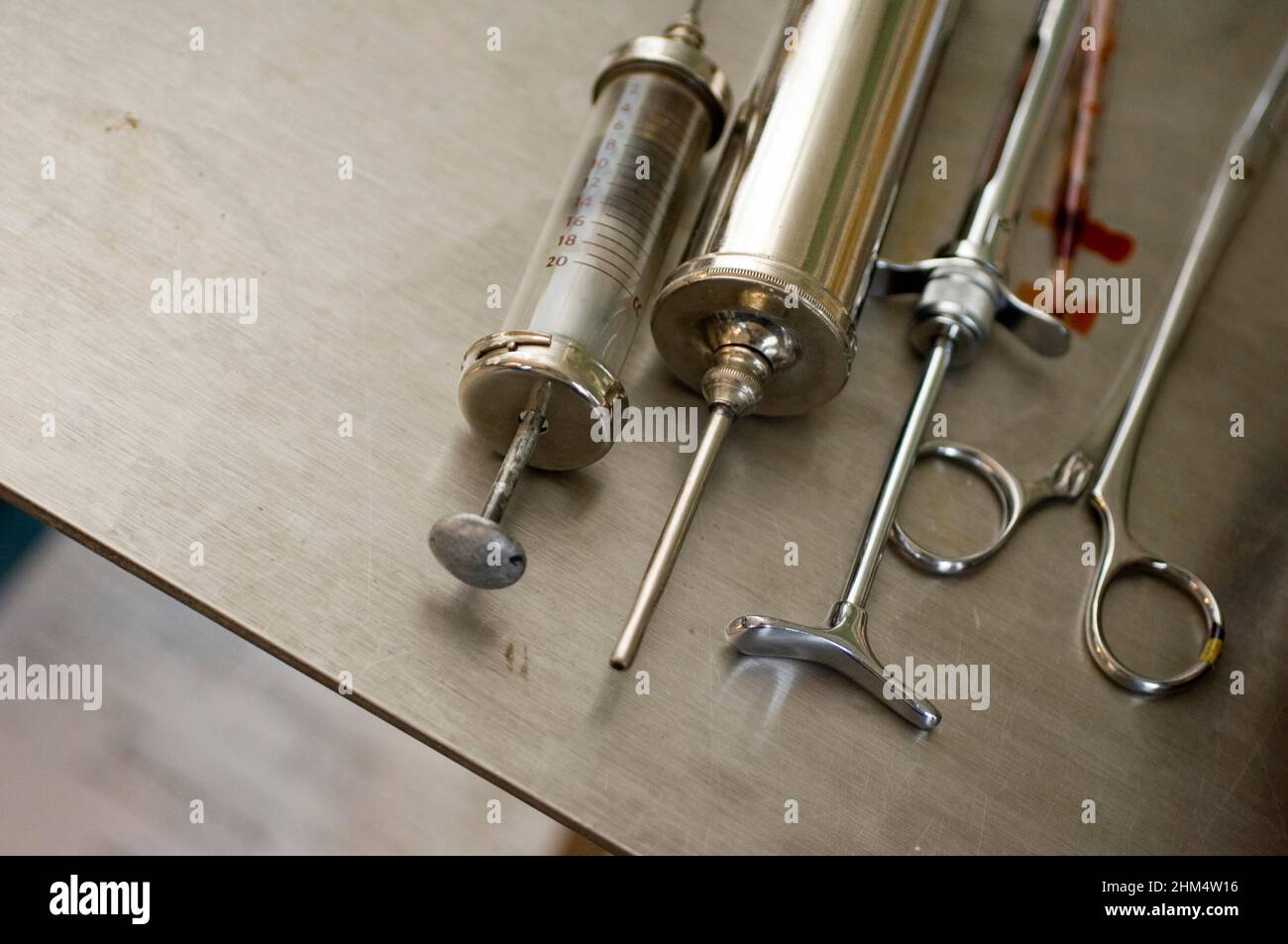 A Selection Of Medical Instruments., Credit:Photoshot Creative / Stuart Cox / Avalon Stock Photo