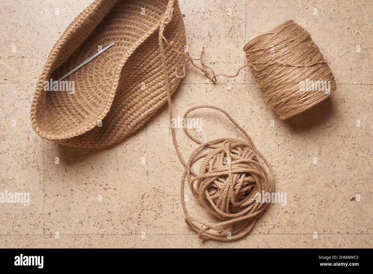 Jute craft design hi-res stock photography and images - Alamy