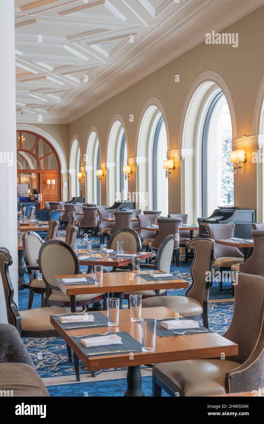 Chateau Lake Louise Dining The Fairmont Chateau Lake Louise, Alberta,