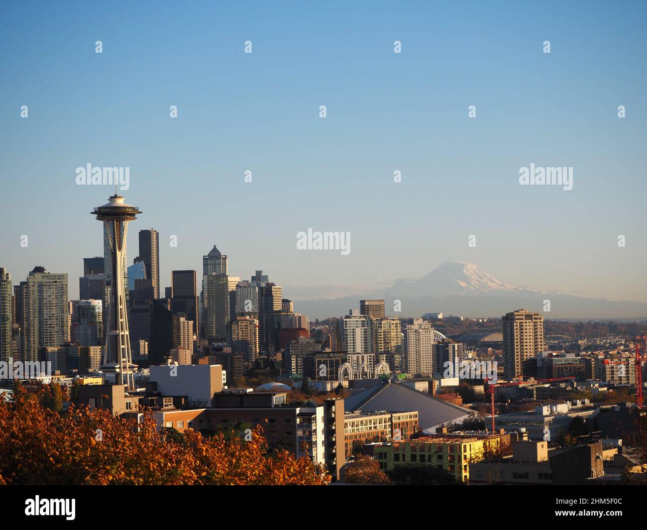 Seattle skyline from kerry park Stock Photo - Alamy