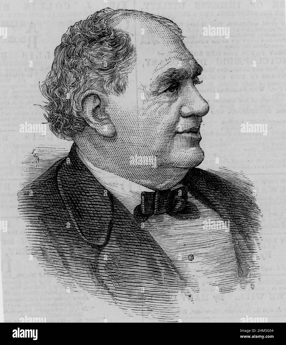 Phineas Taylor Barnum (1810-1891) American showman Stock Photo - Alamy