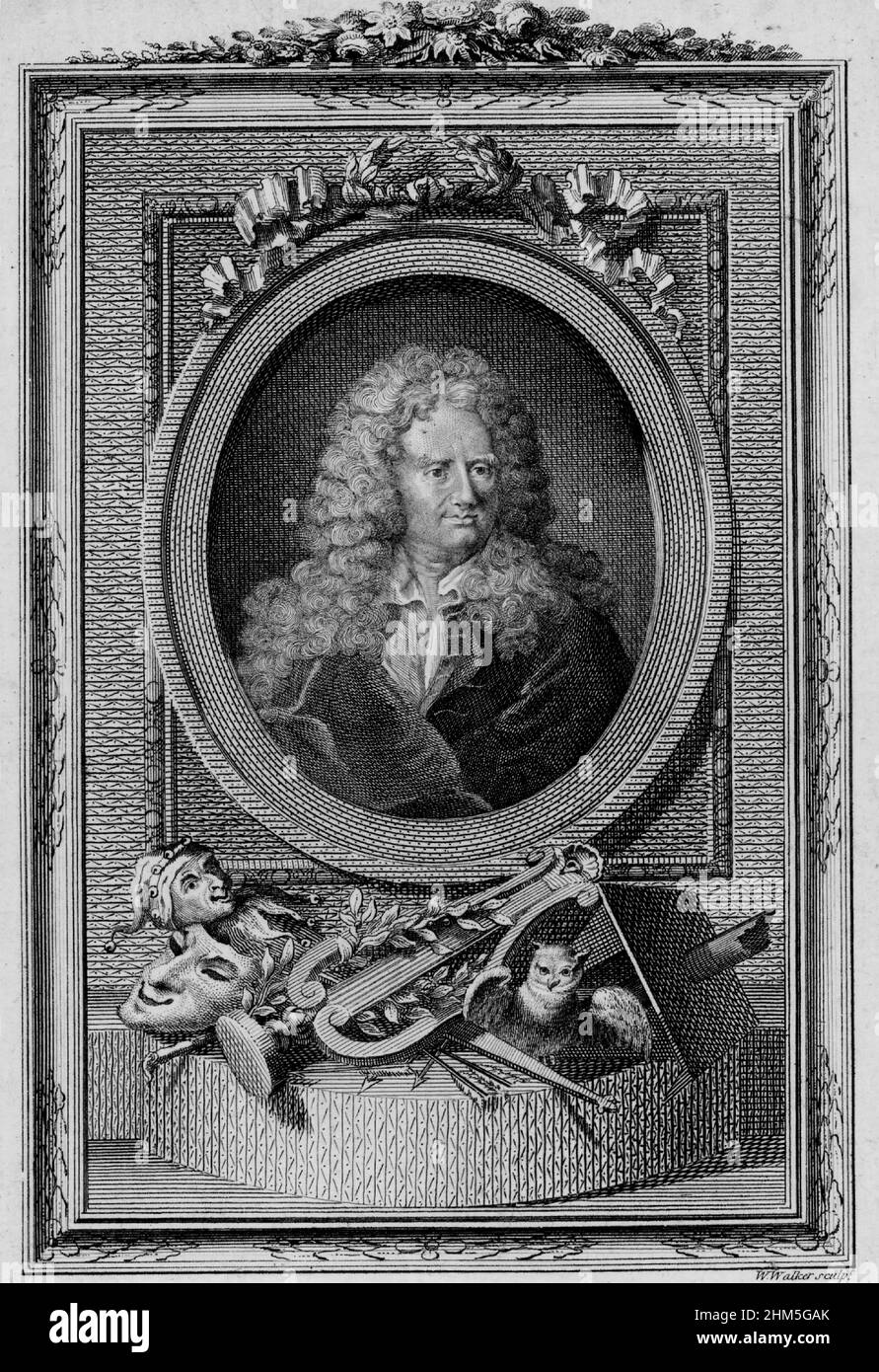 Portrait of Nicholas BoileauDespreaux, known as Nicholas Boileau (1637