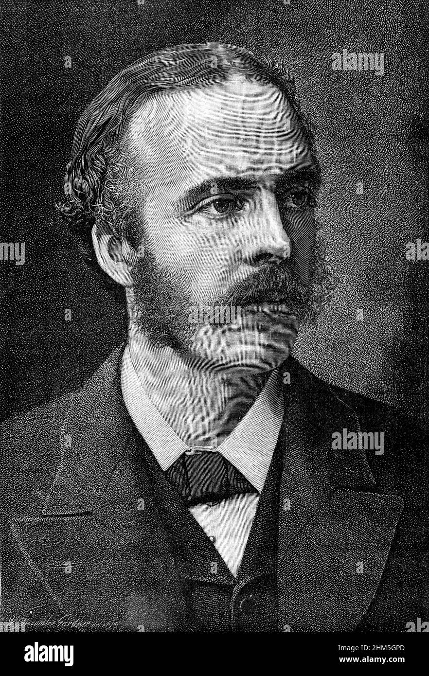 Arthur James Balfour, 1st Earl Balfour (18481930 Stock Photo Alamy
