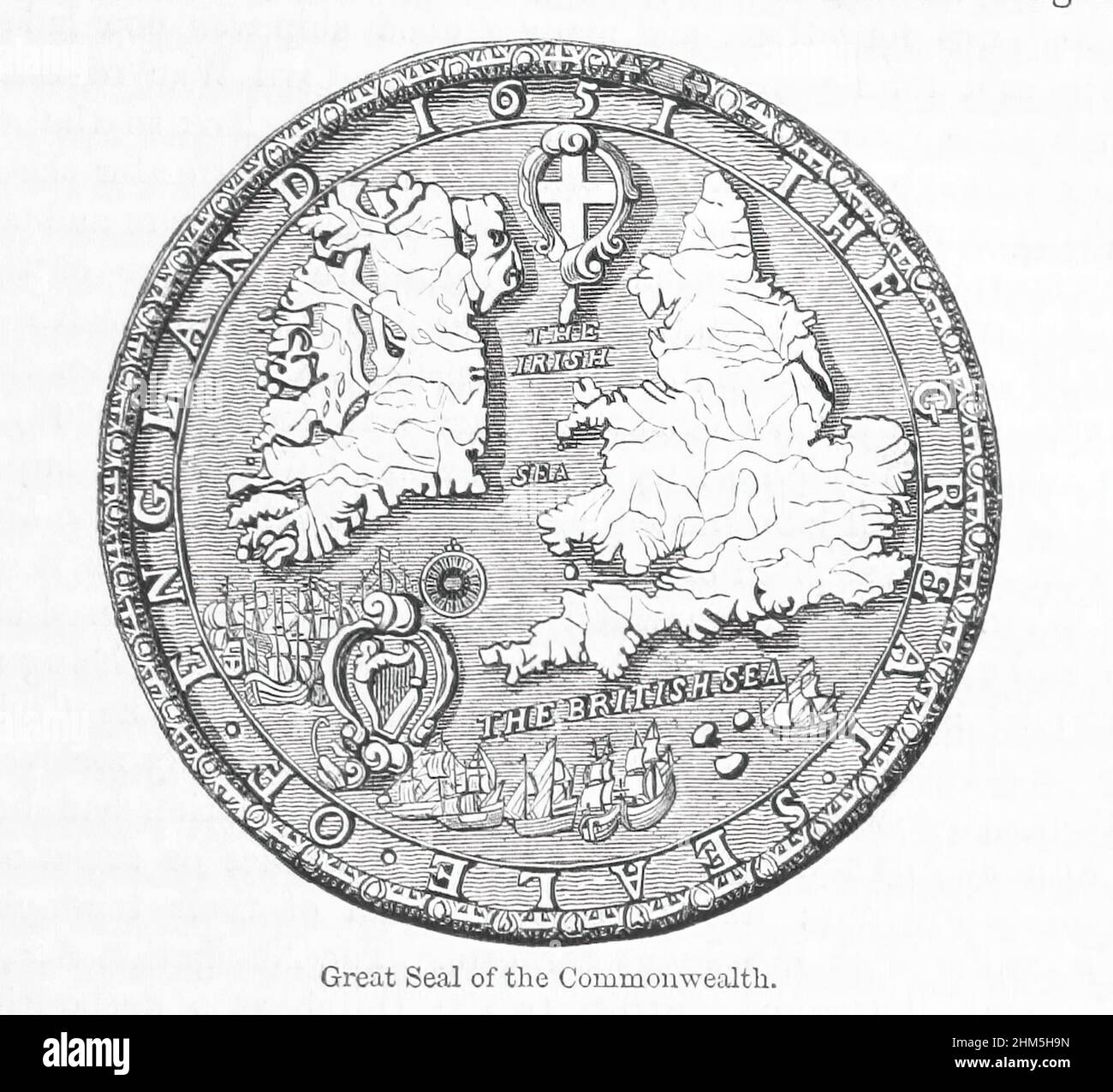 Great Seal of the Commonwealth - Image taken from 