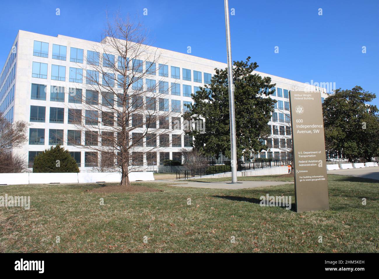 Wilbur Wright Federal Building, in Washington, DC, USA Stock Photo
