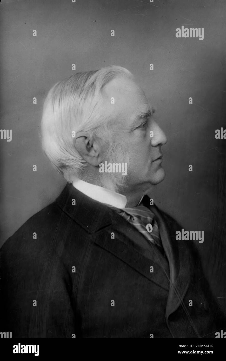 Portrait of Friedrich Max Muller (1823-1900) Stock Photo