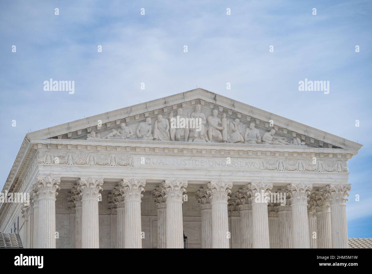 US Supreme Court Building, Washington DC Stock Photo