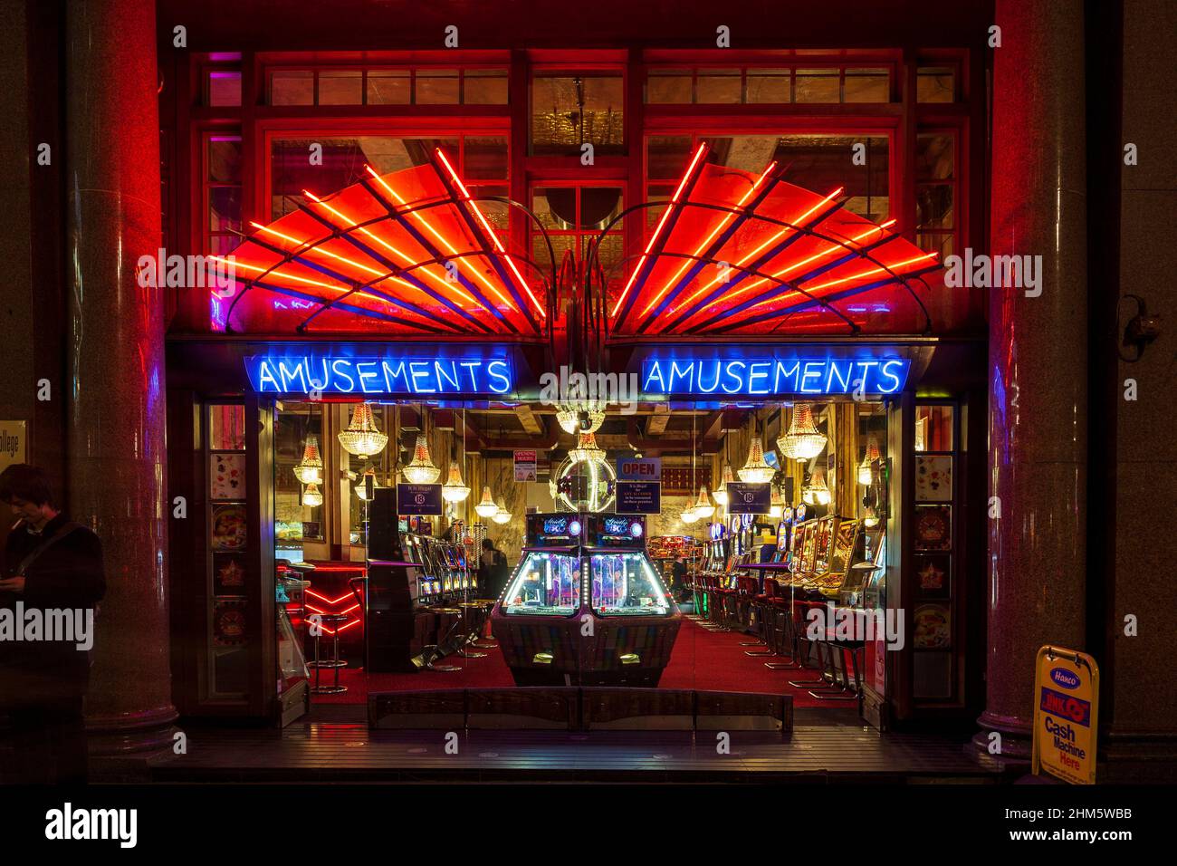 Amusement arcade in Leicester Square, London, England, United Kingdom