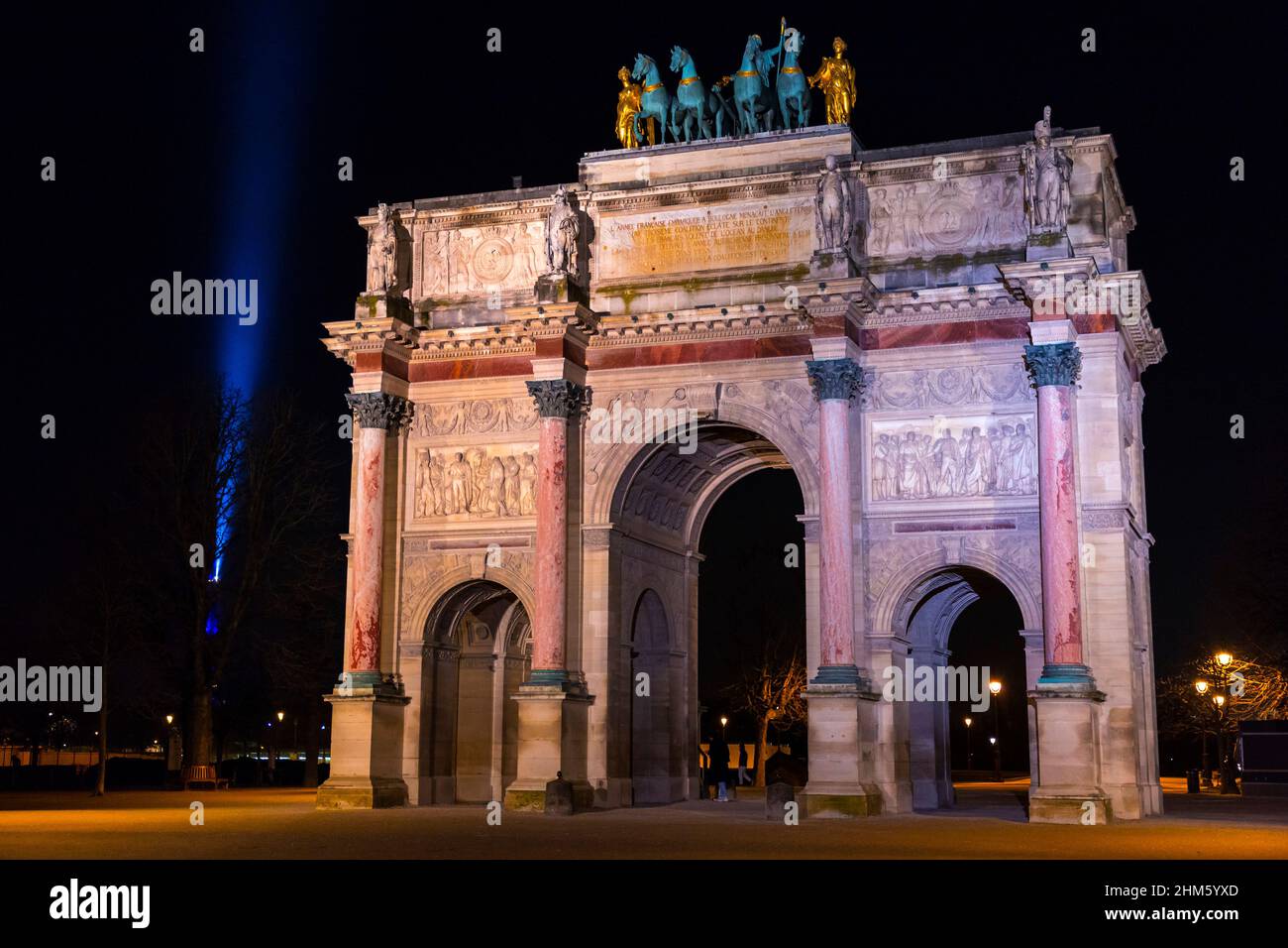 Arc de Triomphe du Carrousel is a triumphal arch in Paris, located in ...